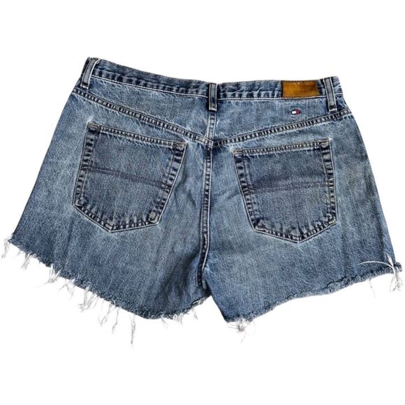 🔸BUNDLE ONLY🔸|VTG| TOMMY HILFIGER Cut Off Shorts - Picture 3 of 6